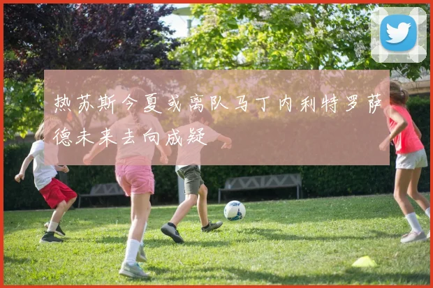 热苏斯今夏或离队马丁内利特罗萨德未来去向成疑